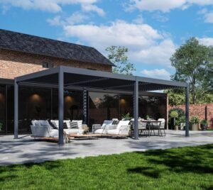 WEDEBAU_Paragon_Grand_Tuscan_12x Grand Tuscan 1224 | Aluminium Pergola mit Lamellendach | 4x7 m