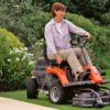 HUSQVARNA R 112C5 Frontmäher inkl. Mähdeck Combi 85